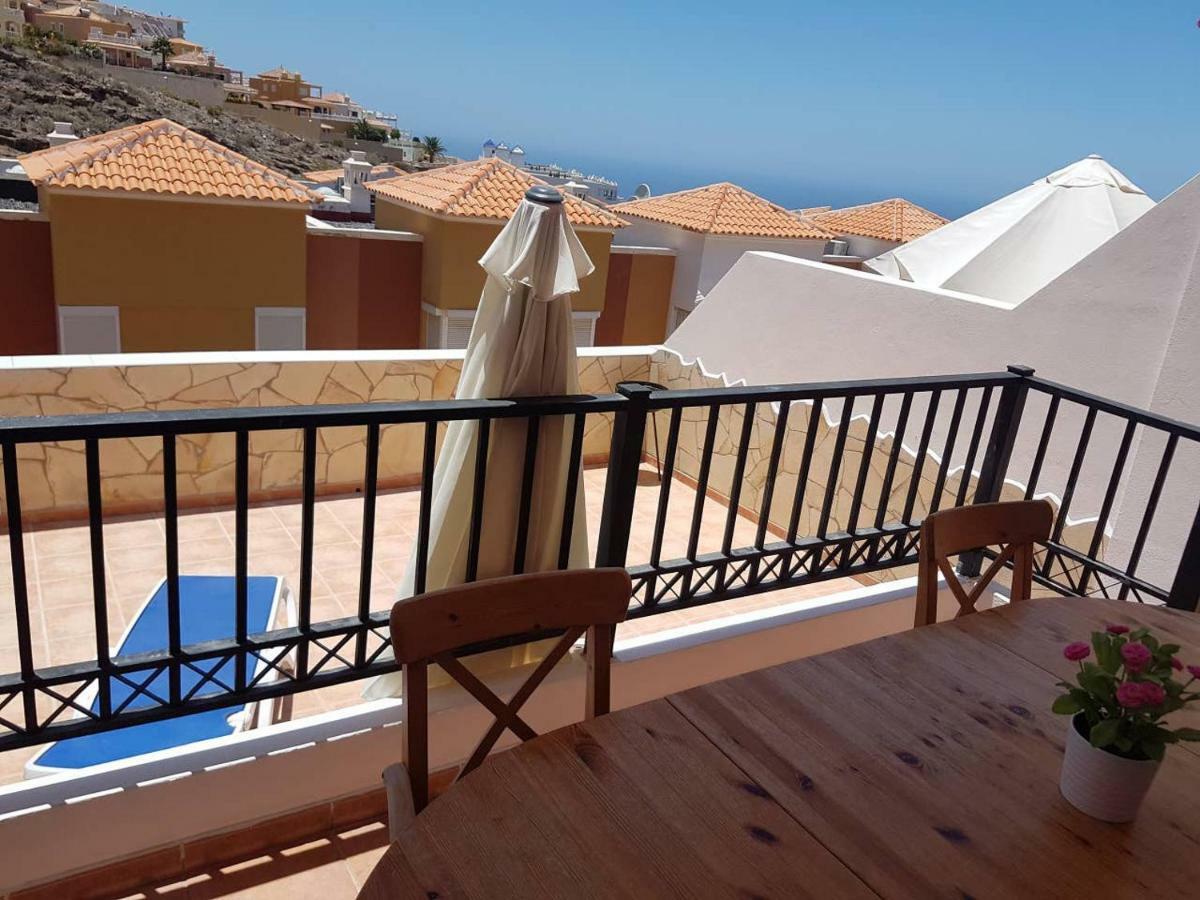 Villa Roque Del Conde With Fantastic Sea View, Terrace, Pool, Wifi, Sat-Tv, Garage Costa Adeje  Exterior photo